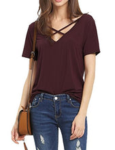 Women's Summer Cross Front Tops